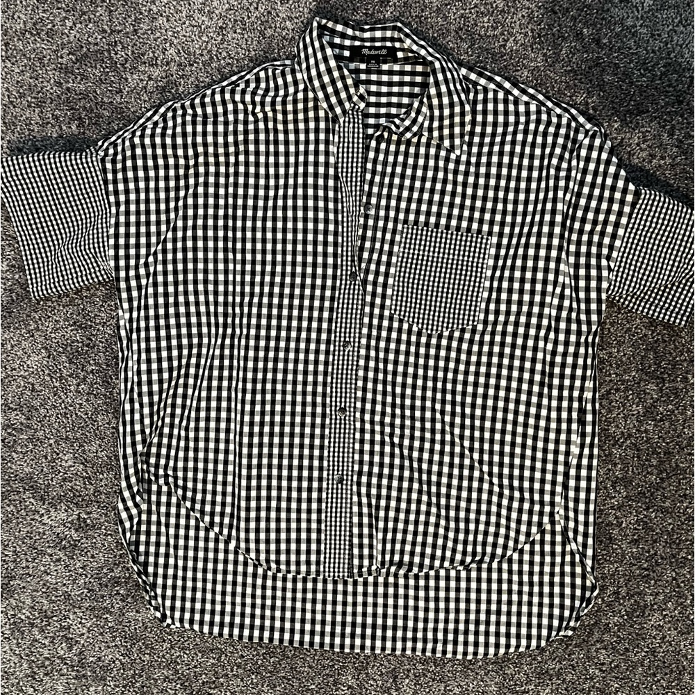 Plaid Madewell Button Down